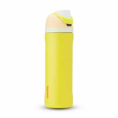 Owala 24oz FreeSip® Water Bottles Yellow | 8326-BKSOU